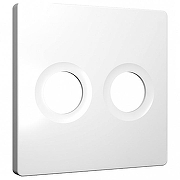 Накладка для ТВ-розетки Ambrella Volt ALFA AP1333 цвет Белый