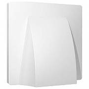 Накладка для розетки для вывода кабеля Ambrella Volt ALFA AP1358 цвет Белый