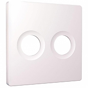 Накладка для ТВ-розетки Ambrella Volt ALFA AP2133 цвет Жемчужный