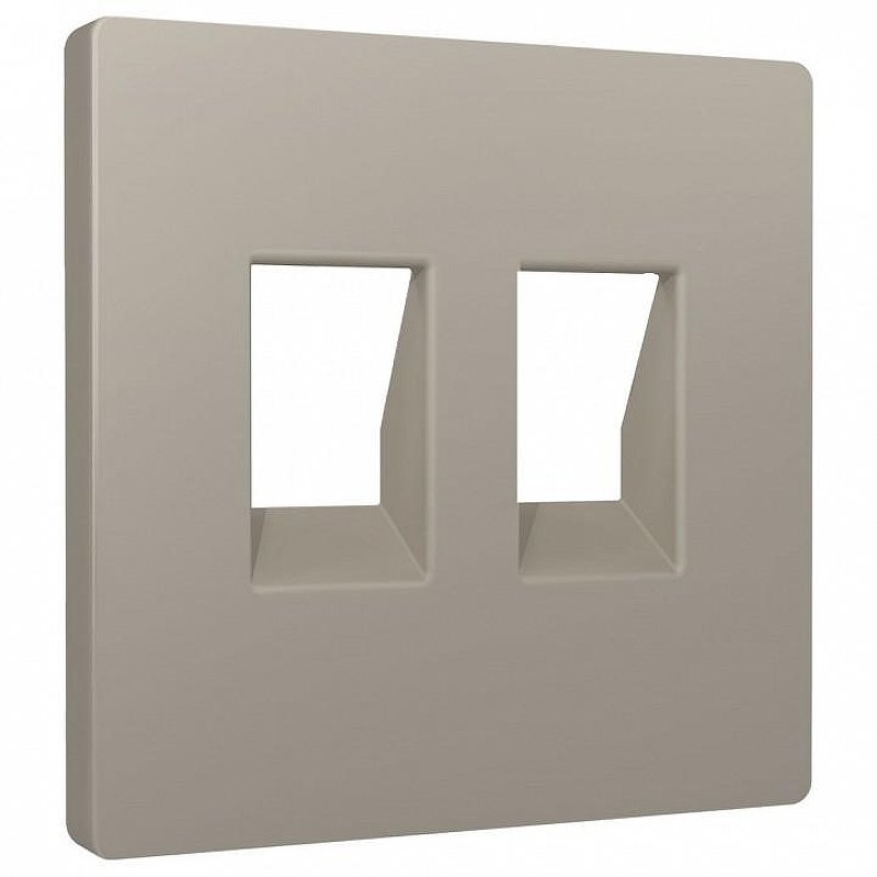 Накладка для розетки RJ-11 или RJ-45 Ambrella Volt ALFA AP3721 