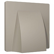 Накладка для розетки для вывода кабеля Ambrella Volt ALFA AP3758 цвет Бежевый, Серый