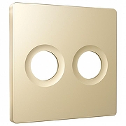 Накладка для ТВ-розетки Ambrella Volt ALFA AP6133 цвет Бежевый