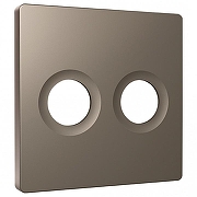 Накладка для ТВ-розетки Ambrella Volt ALFA AP6433 цвет Бронза