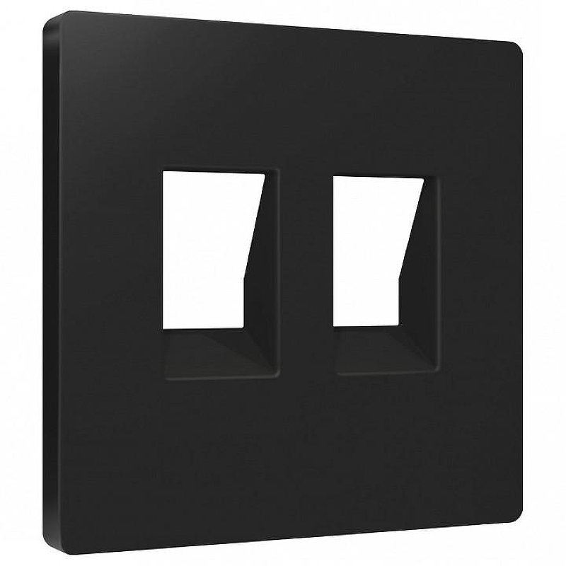 Накладка для розетки RJ-11 или RJ-45 Ambrella Volt ALFA AP8121 