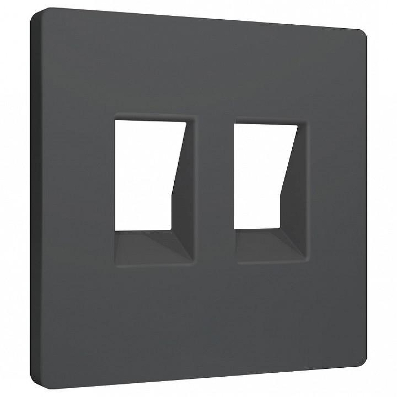 Накладка для розетки RJ-11 или RJ-45 Ambrella Volt ALFA AP9121 