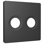 Накладка для ТВ-розетки Ambrella Volt ALFA AP9133 цвет Графит