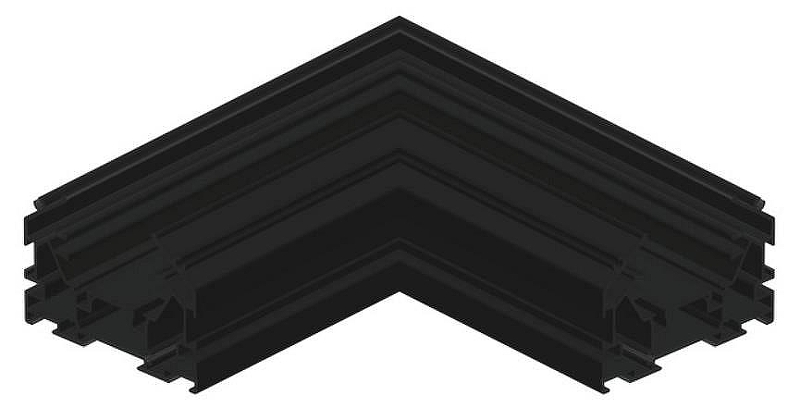 Соединитель угловой L-образный для треков встраиваемых Aployt Magnetic track 48 APL.0184.00.04 