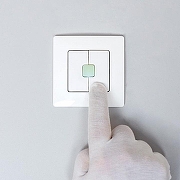 Выключатель беспроводной двухклавишный Citilux Смарт CLR4W цвет белый-1