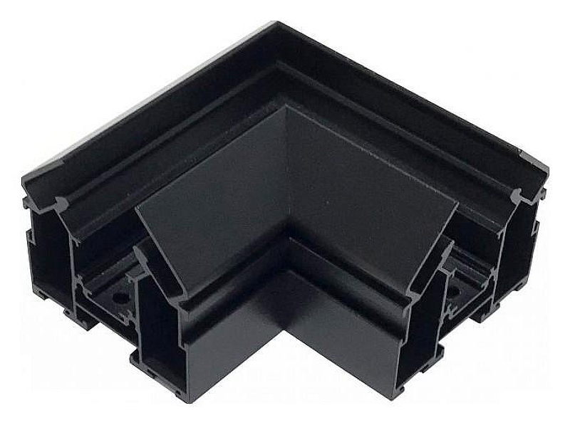 Соединитель угловой L-образный для треков встраиваемых iLedex Technical VISION48/22 CORNER CONNECT 4822-61/60-BK 