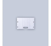 Заглушка для профиля Eleganz EC-3010 цвет Серебро-1