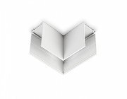 Соединитель угловой L-образный для треков накладных Ambrella Light GL GL1031 цвет арматуры Белый-2