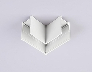 Соединитель угловой L-образный для треков накладных Ambrella Light GL GL1031 цвет арматуры Белый-3