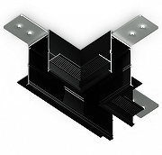 Соединитель T-образный для треков встраиваемых Ambrella Light GL GL1042 цвет арматуры Черный