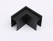 Соединитель угловой L-образный для треков накладных Ambrella Light GL GL1032 цвет арматуры Черный-1