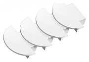 Набор заглушек для профиля Ambrella Light GP GP8100 цвет белый