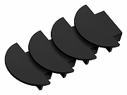 Набор заглушек для профиля Ambrella Light GP GP8120 цвет черный