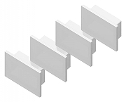 Набор заглушек для профиля Ambrella Light GP GP8350 цвет белый