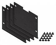 Набор заглушек для профиля Ambrella Light GP GP8551 цвет черный