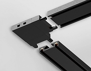 Соединитель угловой L-образный для треков встраиваемых Ambrella Light GV GV1116 цвет арматуры Черный-1