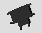 Соединитель T-образный для треков Ambrella Light GV GV1122 цвет арматуры Черный-2