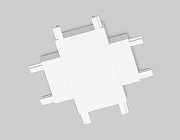 Соединитель X-образный для треков Ambrella Light GV GV1124 цвет арматуры Белый-1