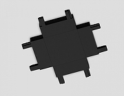 Соединитель X-образный для треков Ambrella Light GV GV1127 цвет арматуры Черный-1