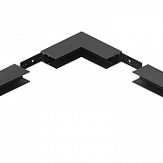 Соединитель угловой внутренний для треков Hesby Lighting ElDeko HSBL_0054_1 цвет арматуры Черный-2