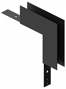 Соединитель угловой внешний для треков накладных Hesby Lighting ElDeko HSBL_0055_1 цвет арматуры Черный-1