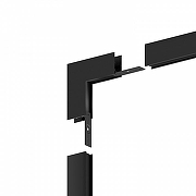 Соединитель угловой внешний для треков накладных Hesby Lighting ElDeko HSBL_0055_1 цвет арматуры Черный-3