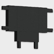 Соединитель T-образный для треков Italline IT09 IT09-9030 black цвет Черный