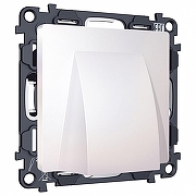 Розетка для вывод кабеля без рамки Ambrella Volt MA MA215810 цвет жемчуг