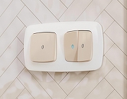 Рамка на 2 поста Ambrella Volt Ecta OF140102 цвет Белый-1