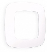 Рамка на 1 пост Ambrella Volt Ecta OF140201 цвет Жемчужный, Белый