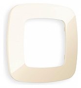 Рамка на 1 пост Ambrella Volt Ecta OF140301 цвет Бежевый