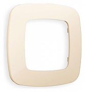 Рамка на 1 пост Ambrella Volt Ecta OF140331 цвет Бежевый