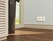 Рамка на 5 постов Ambrella Volt Ecta OF140335 цвет Бежевый-2