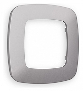 Рамка на 1 пост Ambrella Volt Ecta OF140501 цвет Сталь