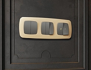 Рамка на 5 постов Ambrella Volt Ecta OF140605 цвет Бежевый-1