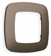 Рамка на 1 пост Ambrella Volt Ecta OF140631 цвет Бронза