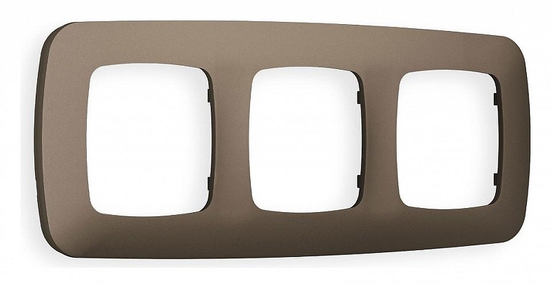 Рамка на 3 поста Ambrella Volt Ecta OF140633 