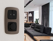 Рамка на 3 поста Ambrella Volt Ecta OF140633 цвет Бронза-2