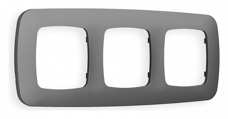 Рамка на 3 поста Ambrella Volt Ecta OF140653 