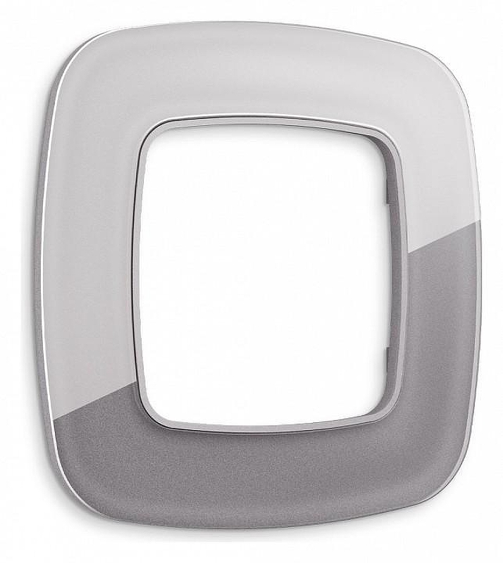 Рамка на 1 пост Ambrella Volt Radian Стекло органическое OF320501 