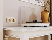 Рамка на 4 поста Ambrella Volt Radian Стекло натуральное OF350304 цвет Бежевый-2