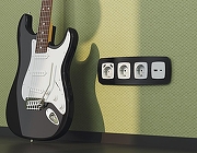 Рамка на 3 поста Ambrella Volt Radian Металл OF580503 цвет Черный-2