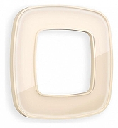 Рамка на 1 пост Ambrella Volt Coint OF640301 цвет Бежевый