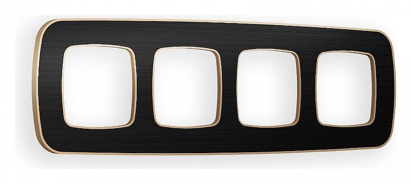 Рамка на 4 поста Ambrella Volt Coint OF640544 