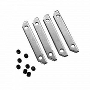 Соединитель профилей линейный ST-Luce Skyline 220 ST001.169.00 цвет арматуры Серебро