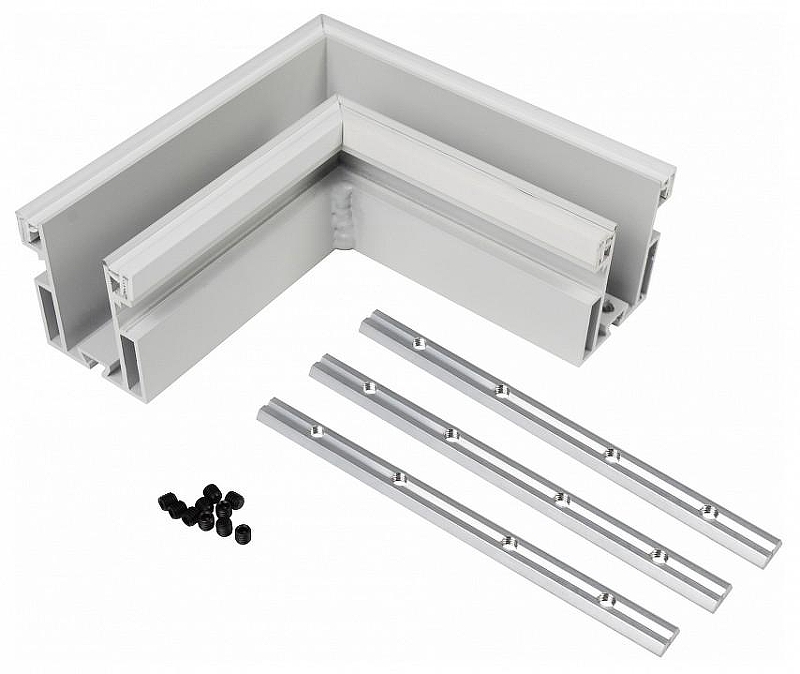 Соединитель угловой L-образный встраиваемый ST-Luce Skyline 48 ST003.579.01 