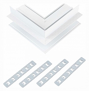 Соединитель угловой L-образный для треков встраиваемых ST-Luce ST004 ST007.559.00 цвет арматуры Белый